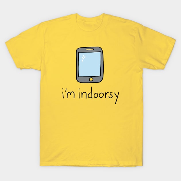 Tablet Indoorsy T-Shirt by Christine Borst Creative Studio